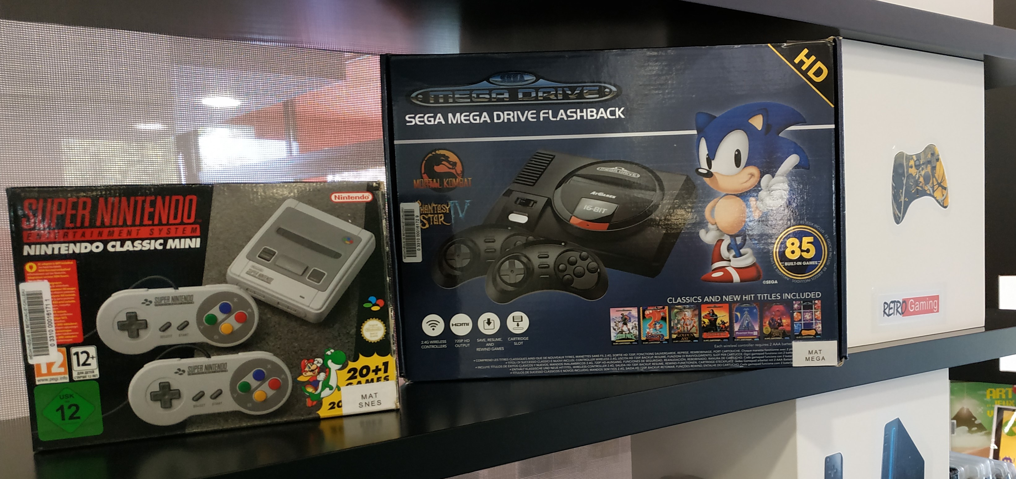 consoles rétro