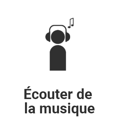 Écouter de la musique