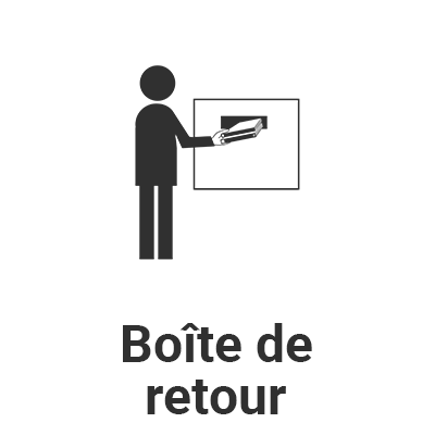 Boîte de retour